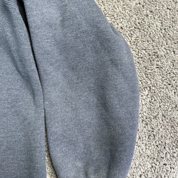 Carhartt Hoodie Mens XL Gray Full Zip Original Fit Fleece Lined Workwear Jacket - Picture 11 of 16